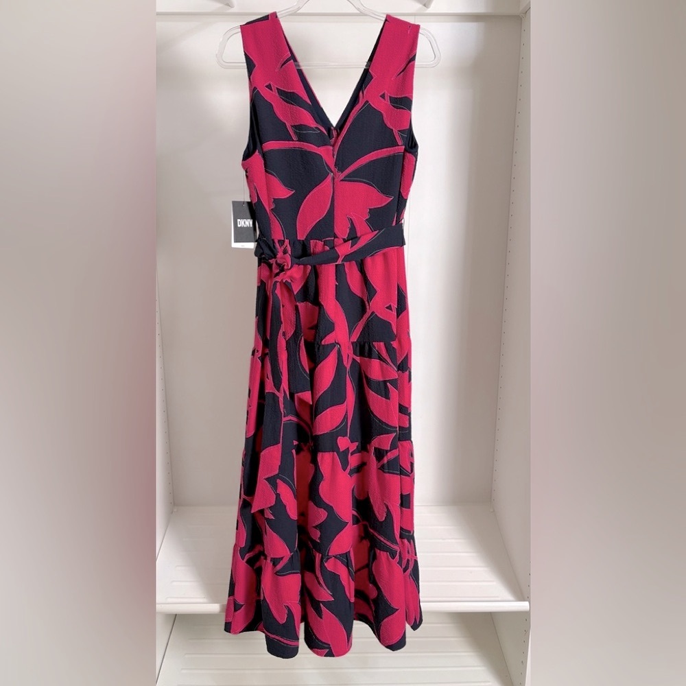 Dkny Sleeveless V-Neck Sundress - Picture 5 of 5
